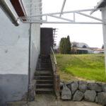 Zugang Terrasse vom Hof aus