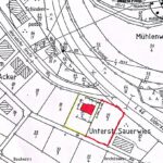 Lageplan Baugrundstück
