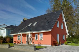 Straßenansicht Stellplätze