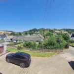 Blick vom Balkon