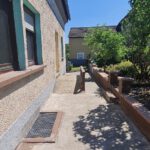 Terrasse vor dem Haus
